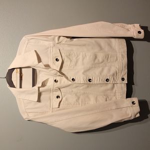 3/$20 NorthCrest White Jean Jacket